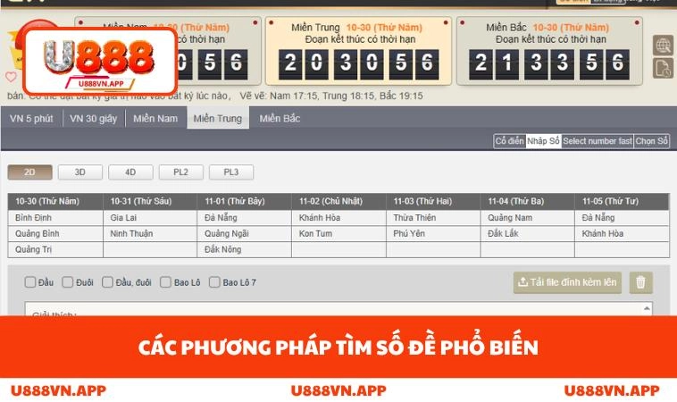 Nguyên tắc trong cách soi cầu đề bạch thủ