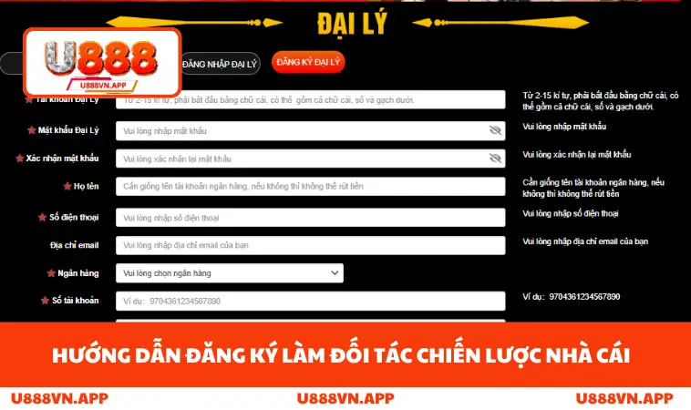 Hướng dẫn đăng ký làm đối tác chiến lược nhà cáiv