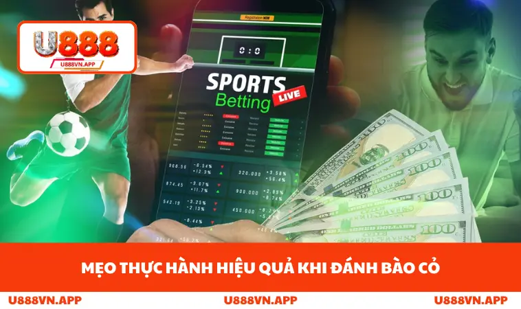 Bào Cỏ Bóng Đá - Chiến Thuật An Toàn Cá Độ Bóng Đá Ở U888 3 Mẹo thực hành hiệu quả khi đánh bào cỏ